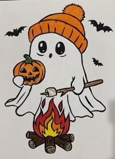 Marshmallow Ghost