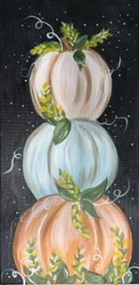 Stacked Pumpkins
